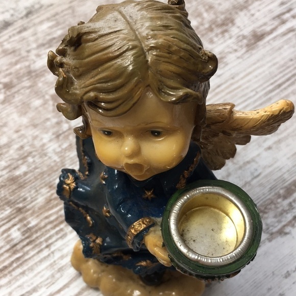 VINTAGE Angel Ceramic Figurine 6.25” - Picture 5 of 5